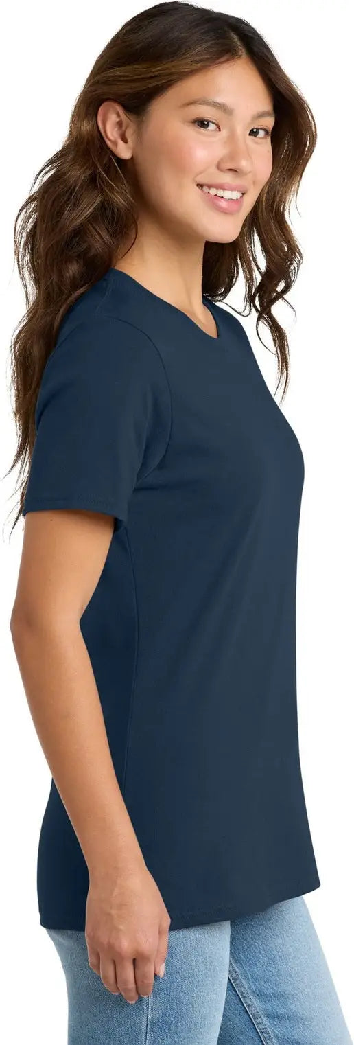 Port & Company Lpc54 co Women’s Core Cotton Tee - Navy