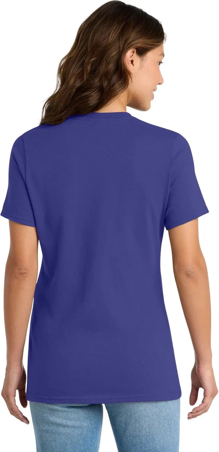 Port & Company Lpc54 co Women’s Core Cotton Tee - Purple