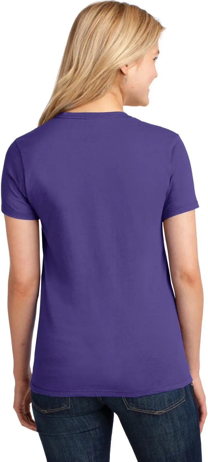 Port & Company Lpc54 co Women’s Core Cotton Tee - Purple