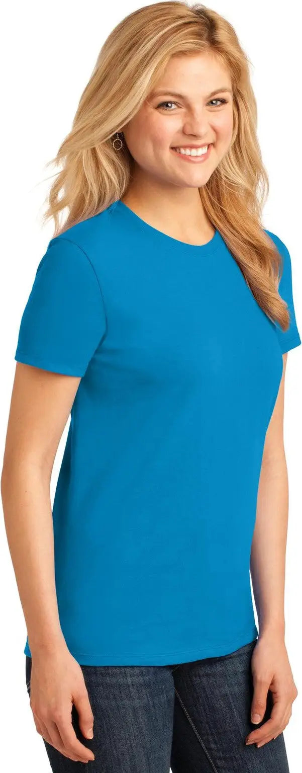Port & Company Lpc54 co Women’s Core Cotton Tee - Sapphire