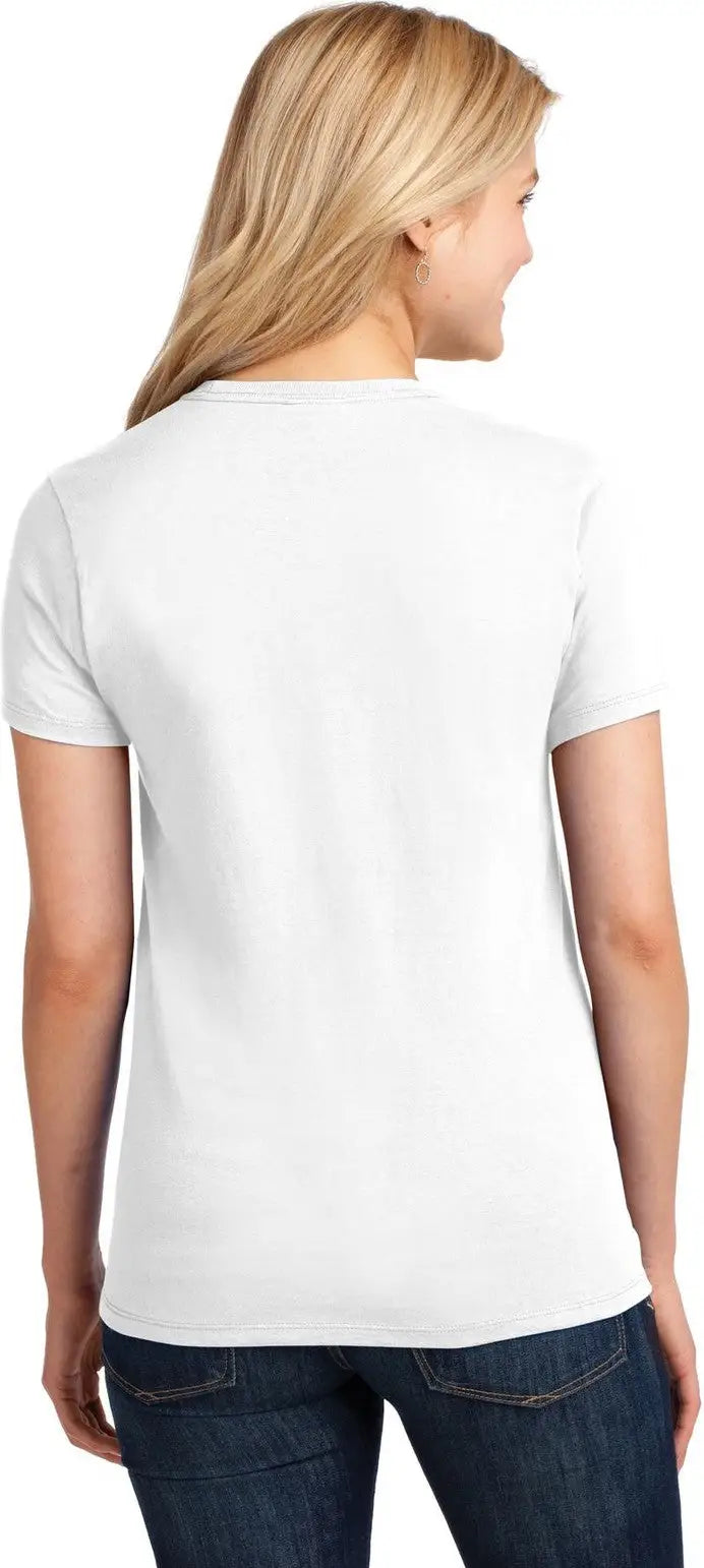 Port & Company Lpc54 co Women’s Core Cotton Tee - White