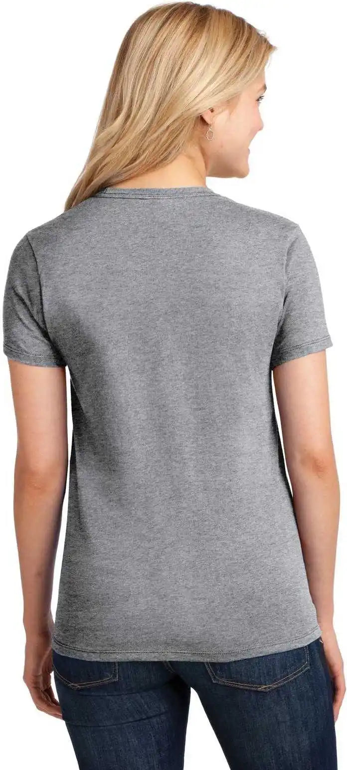 Port & Company Lpc54 Ladies Core Cotton Tee Athletic Heather
