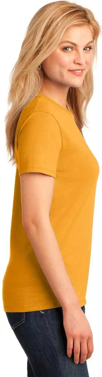 Port &amp; Company Lpc54 Ladies Core Cotton Tee - Gold