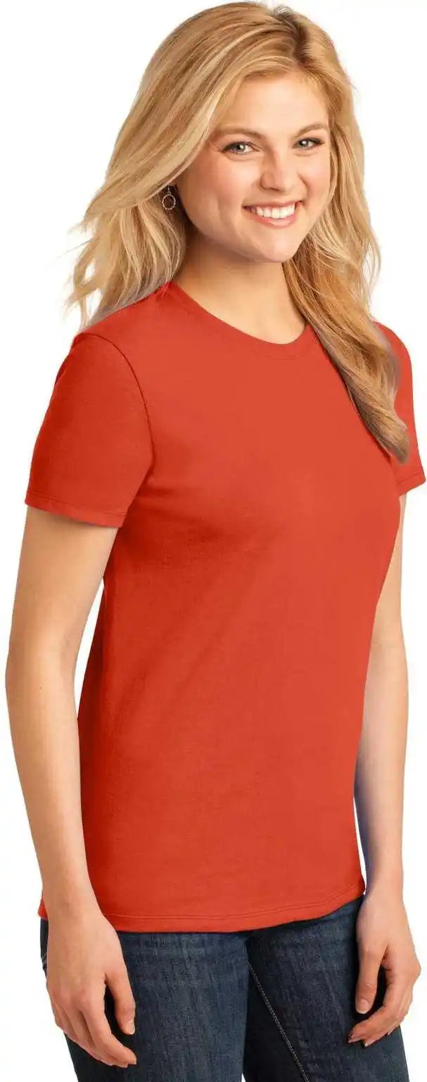 Port &amp; Company Lpc54 Ladies Core Cotton Tee - Orange