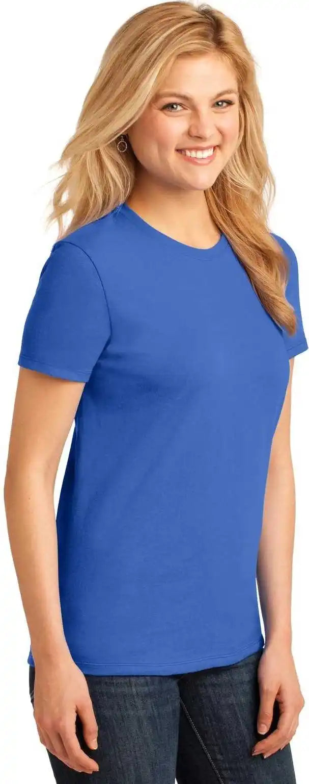 Port &amp; Company Lpc54 Ladies Core Cotton Tee Royal