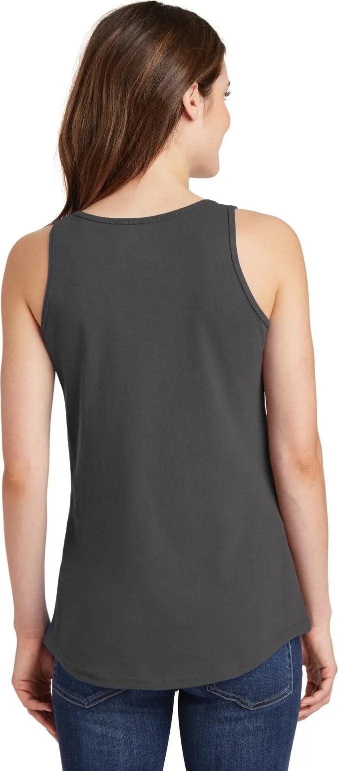 Port & Company Lpc54tt co Women’s Core Cotton Tank Top - Charcoal