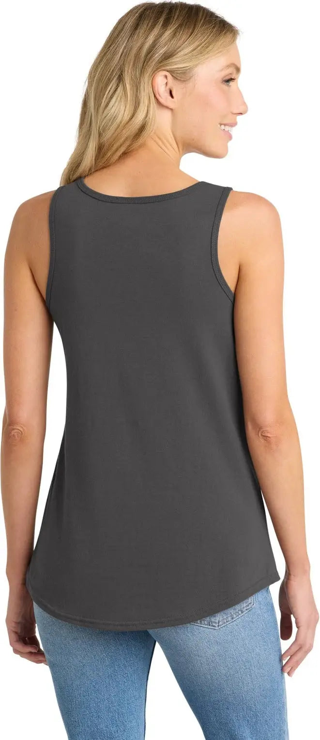 Port & Company Lpc54tt co Women’s Core Cotton Tank Top - Charcoal