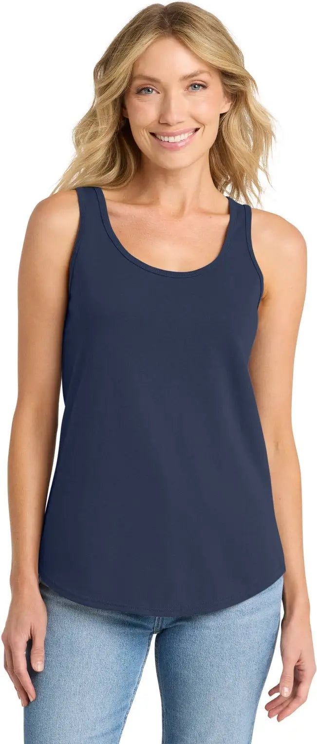 Port & Company Lpc54tt co Women’s Core Cotton Tank Top - Navy