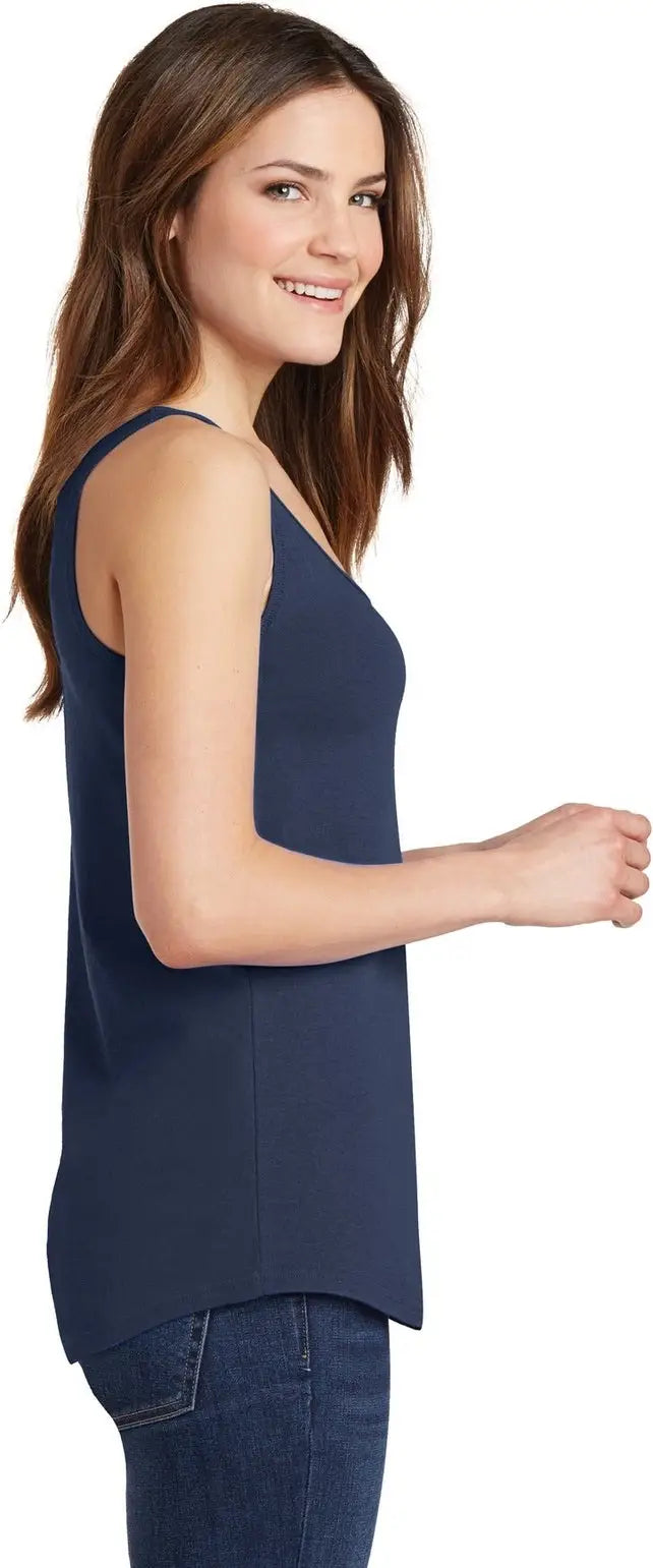 Port & Company Lpc54tt co Women’s Core Cotton Tank Top - Navy
