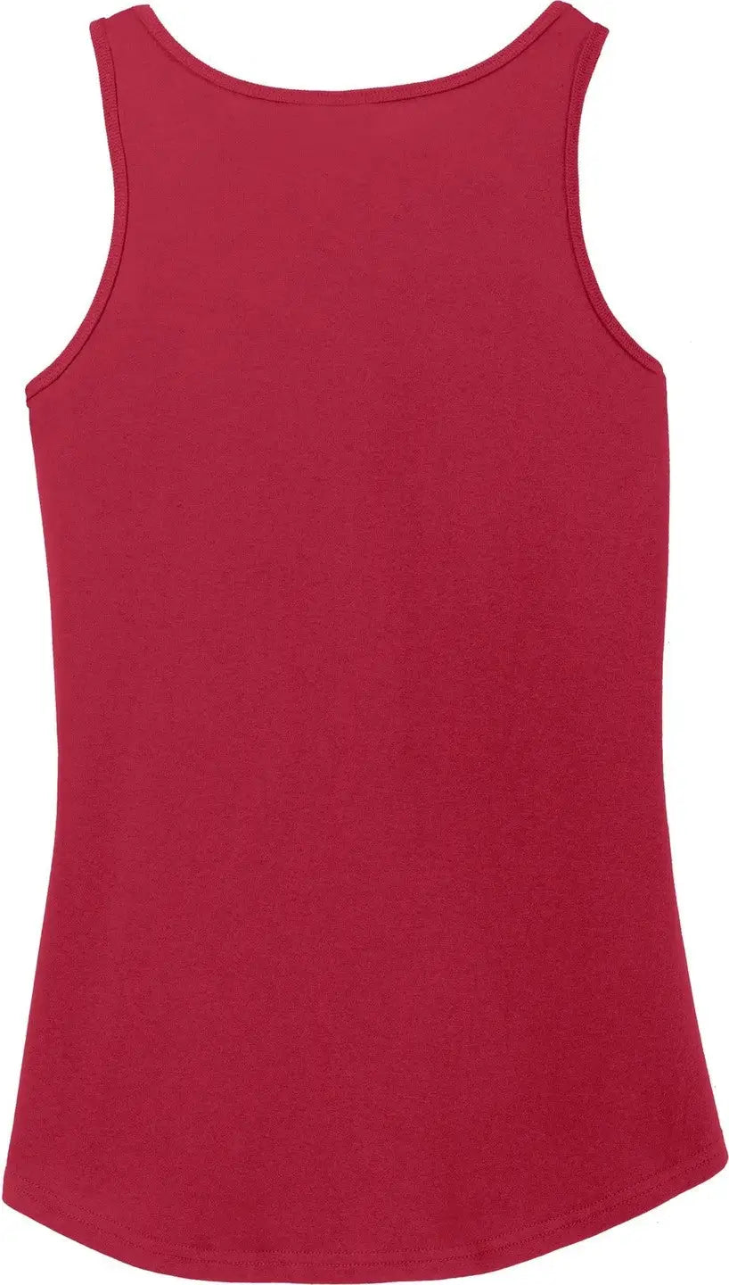 Port & Company Lpc54tt co Women’s Core Cotton Tank Top - Red