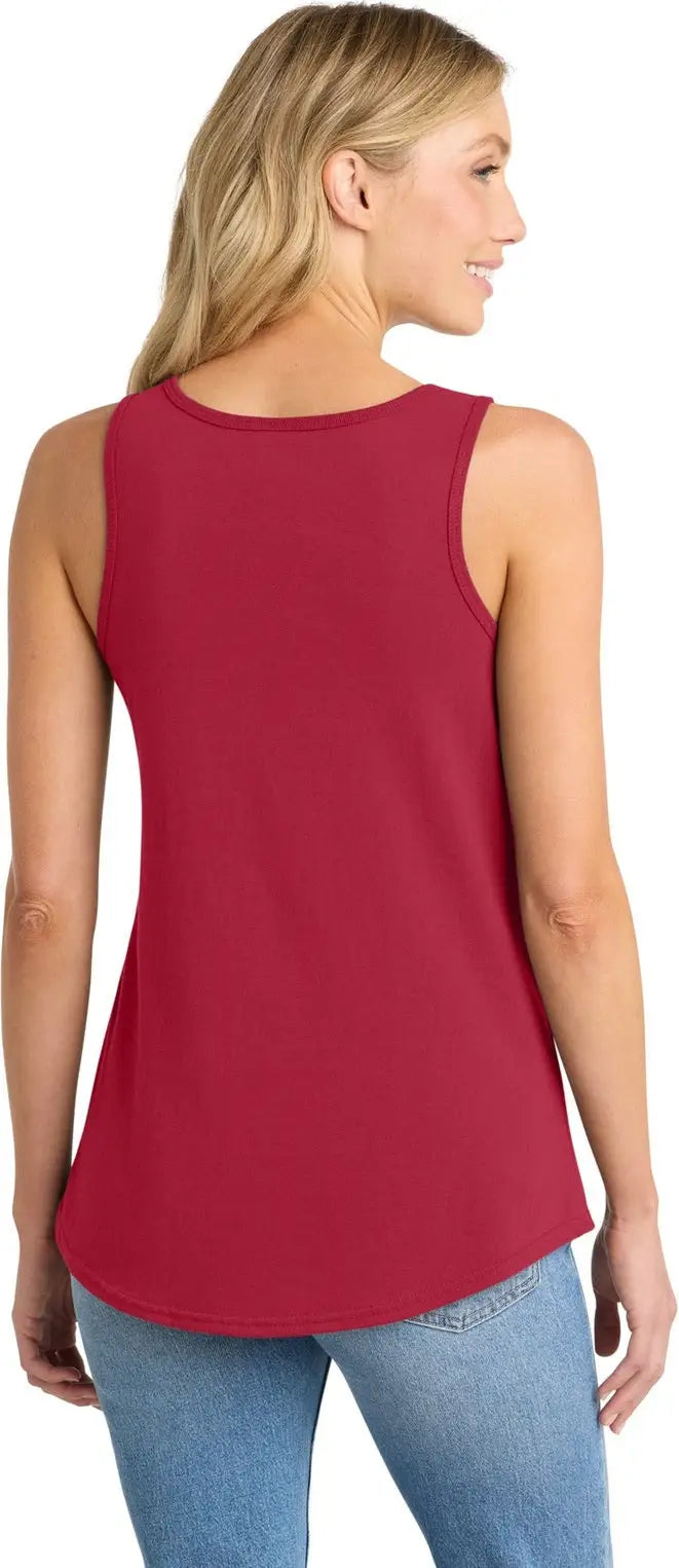 Port & Company Lpc54tt co Women’s Core Cotton Tank Top - Red