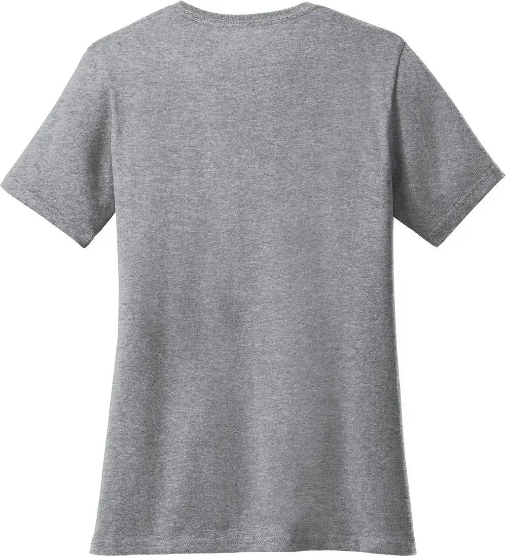 Port & Company Lpc54v co Women’s Core Cotton V-neck Tee - Athletic Heather