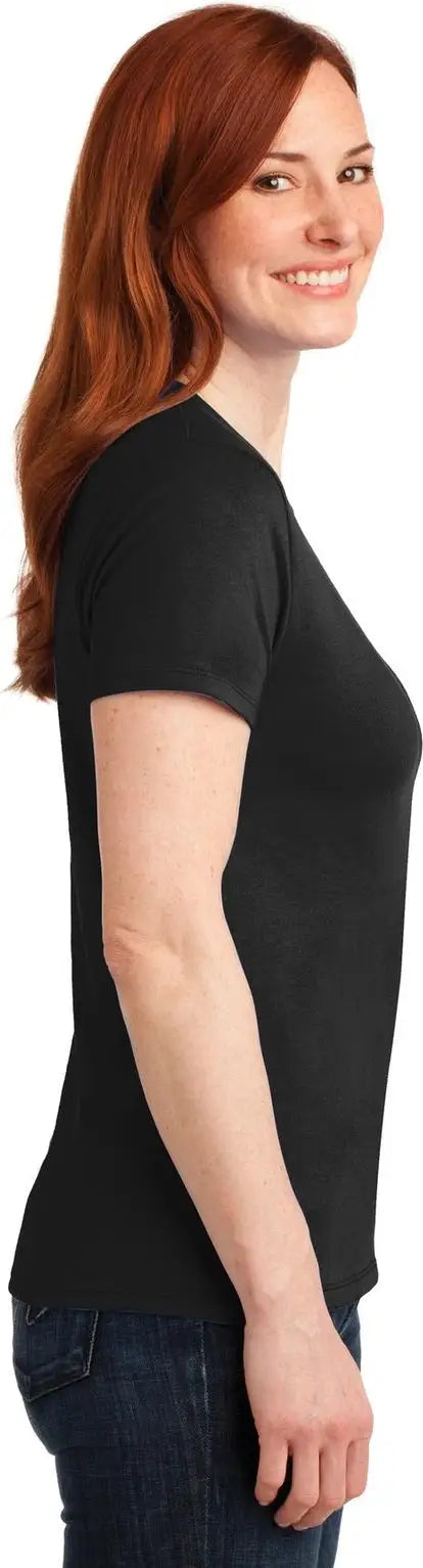 Port & Company Lpc55 co Women’s Core Blend Tee - Jet Black