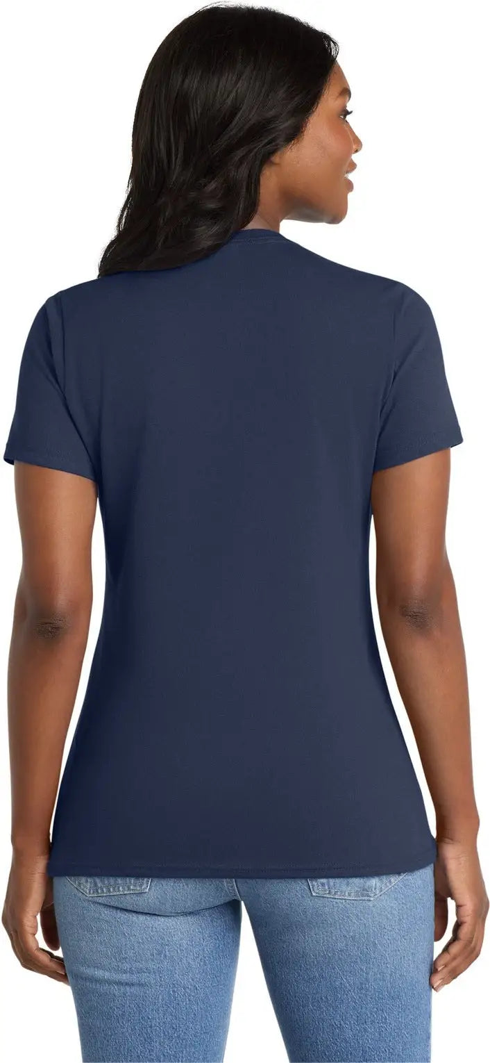 Port & Company Lpc55 co Women’s Core Blend Tee - Navy