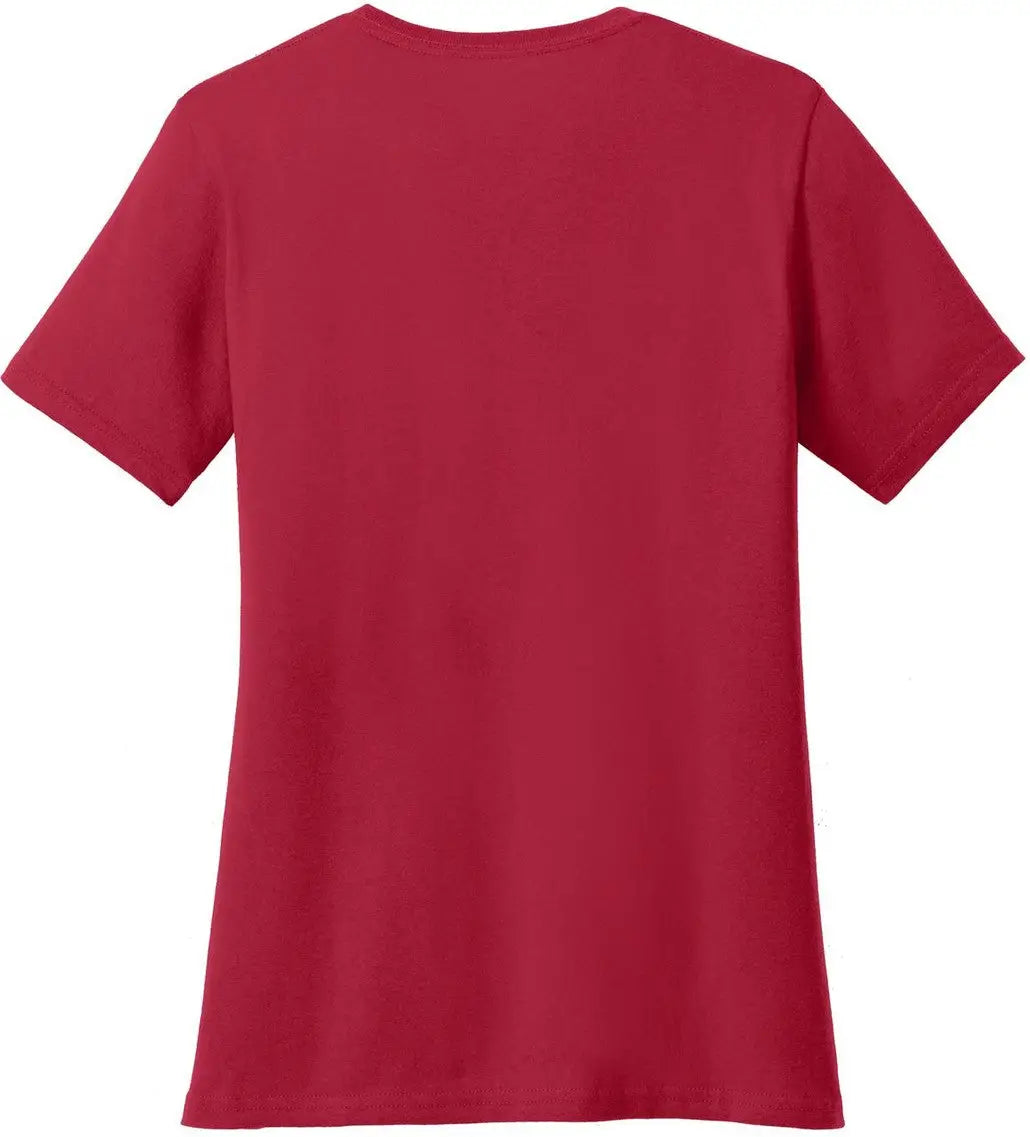 Port & Company Lpc55 co Women’s Core Blend Tee - Red - Ladies Xs
