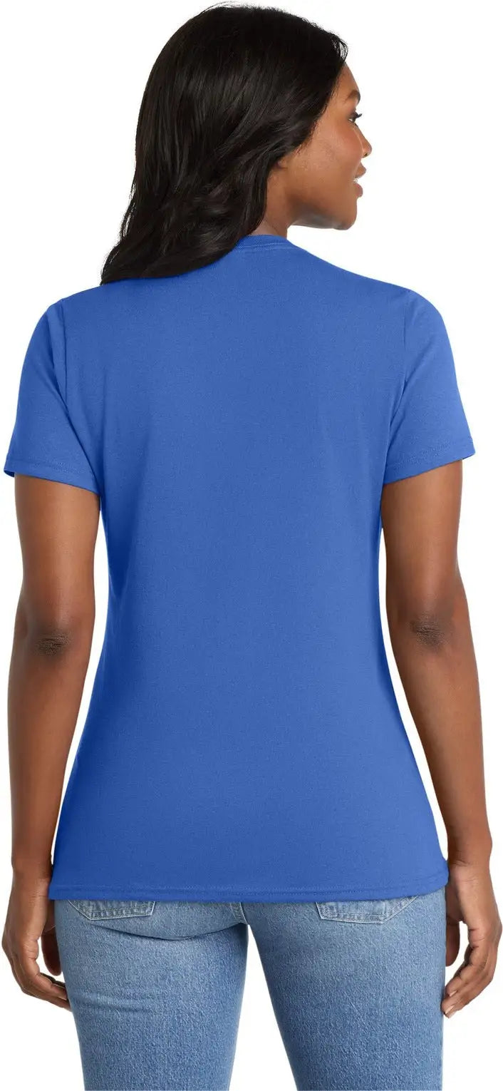 Port & Company Lpc55 co Women’s Core Blend Tee - Royal
