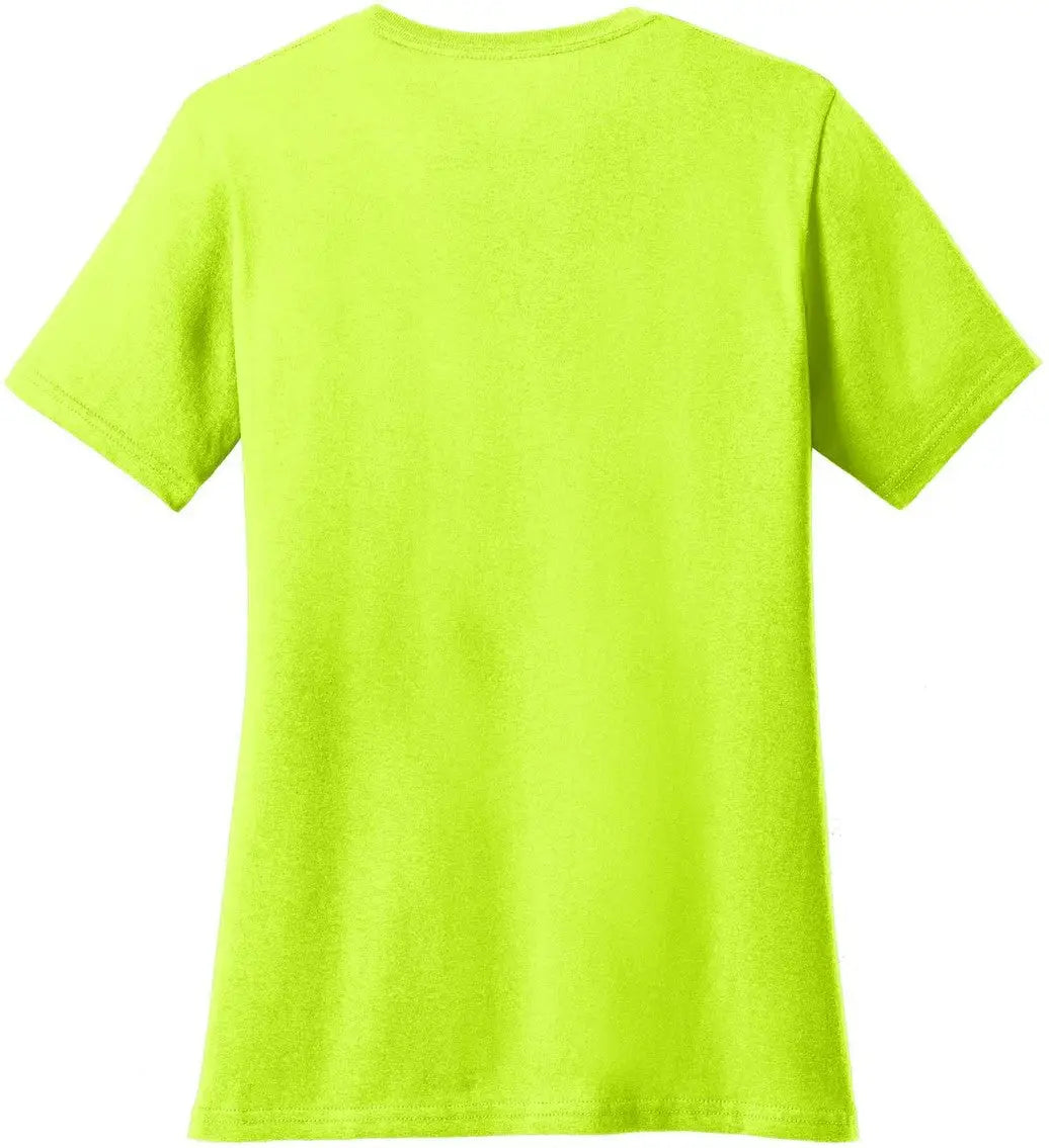 Port & Company Lpc55 co Women’s Core Blend Tee - Safety Green