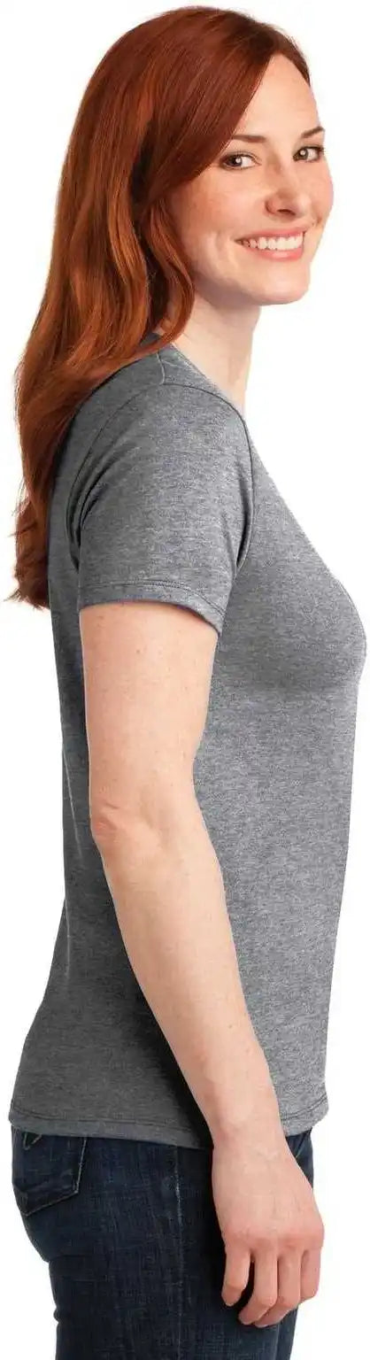 Port & Company Lpc55 Ladies Core Blend Tee - Athletic Heather
