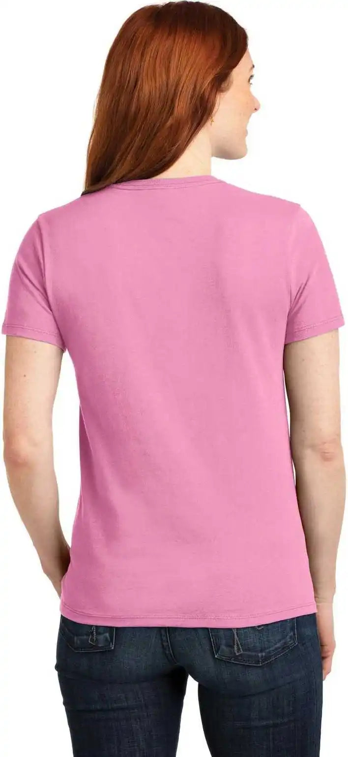 Port & Company Lpc55 Ladies Core Blend Tee - Candy Pink