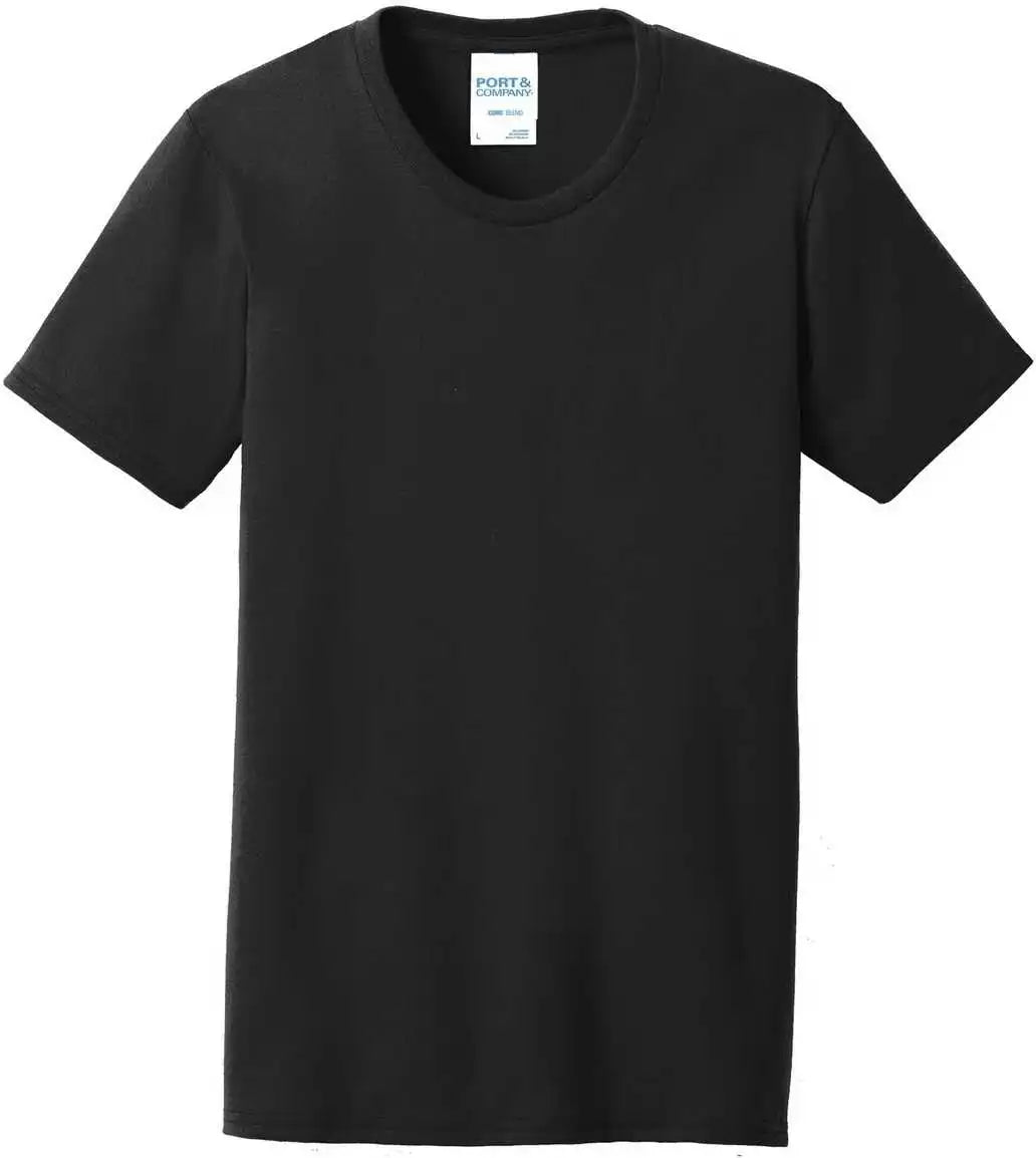 Port & Company Lpc55 Ladies Core Blend Tee - Jet Black
