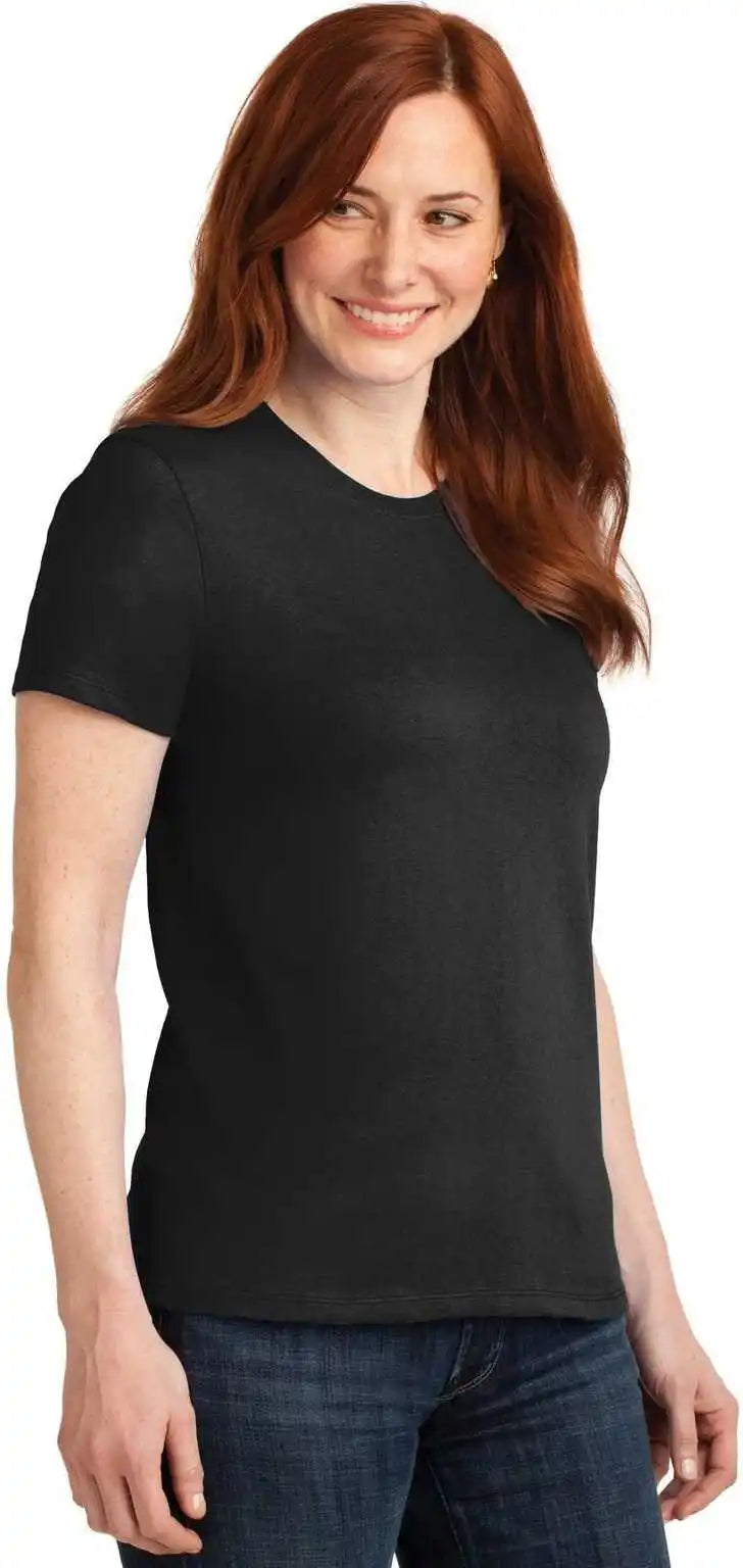 Port & Company Lpc55 Ladies Core Blend Tee - Jet Black