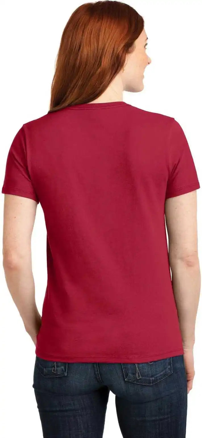 Port & Company Lpc55 Ladies Core Blend Tee Red