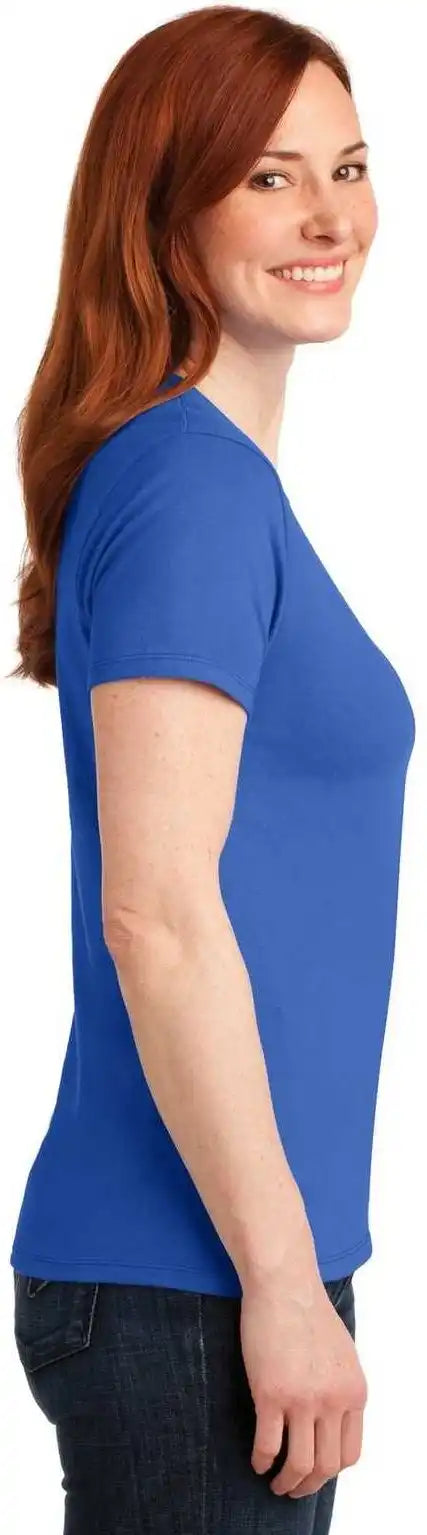 Port &amp; Company Lpc55 Ladies Core Blend Tee Royal