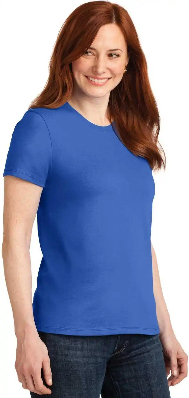 Port &amp; Company Lpc55 Ladies Core Blend Tee Royal