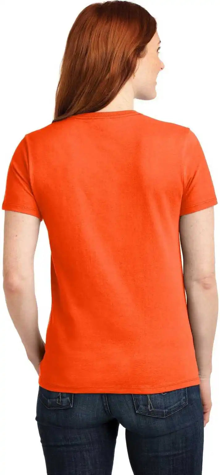 Port &amp; Company Lpc55 Ladies Core Blend Tee - Safety Orange