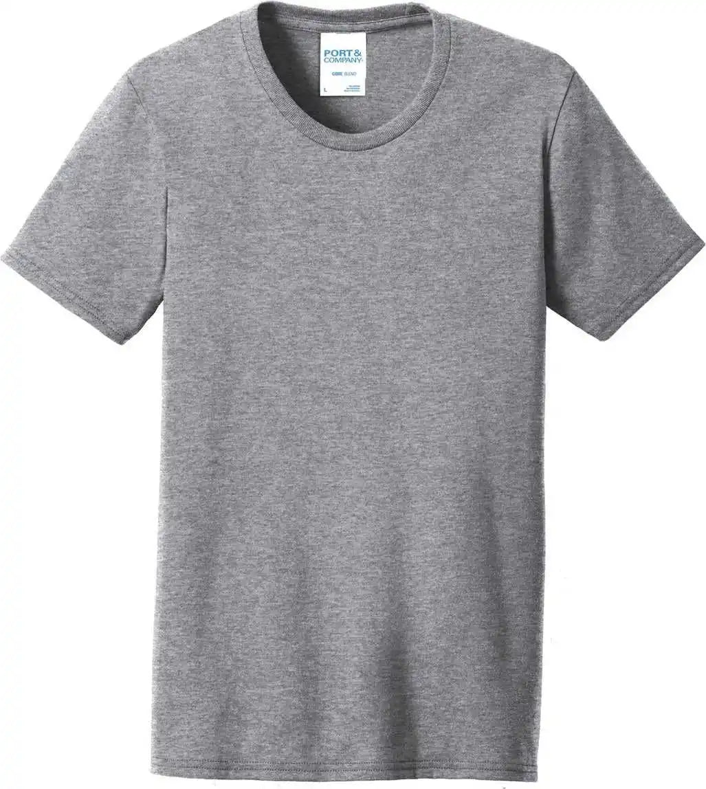 Port & Company Lpc55 Women’s Core Blend Tee - Athletic Heather