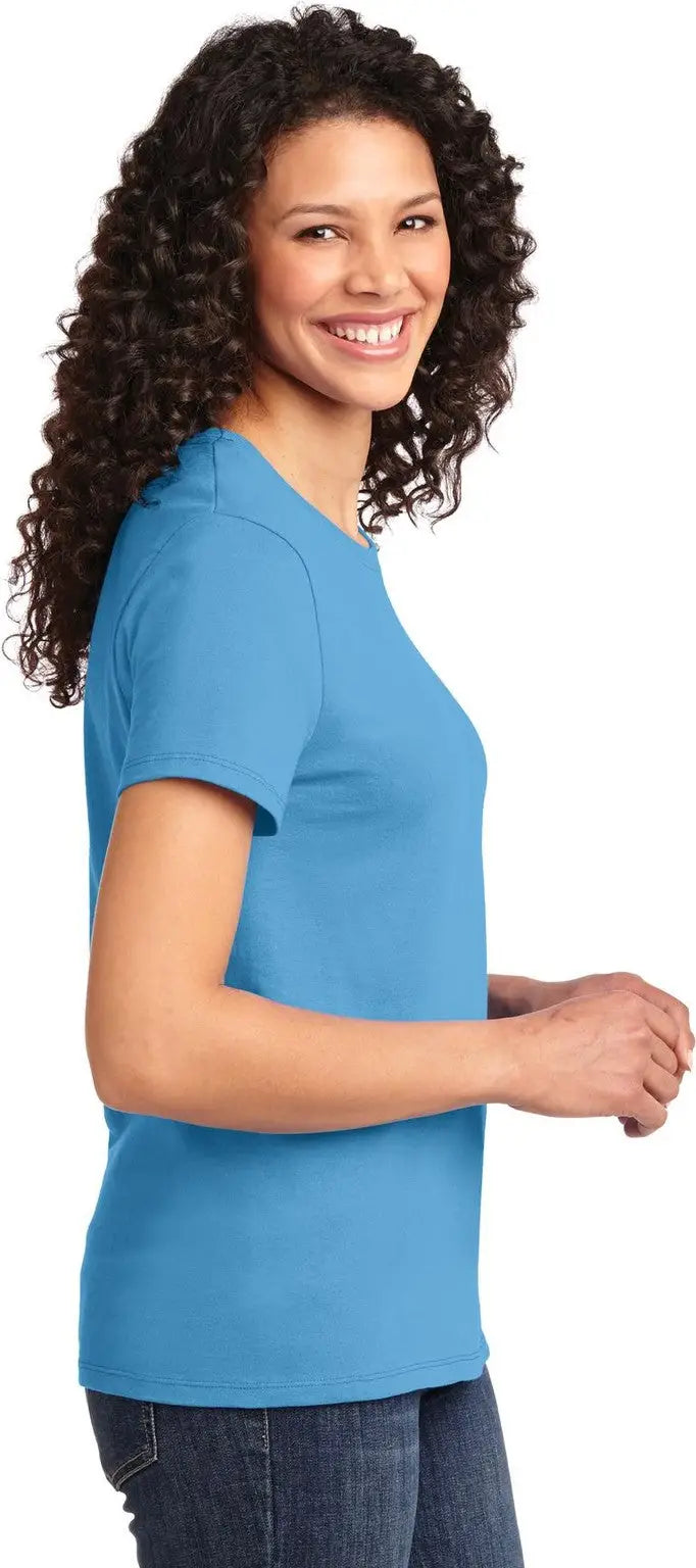Port & Company Lpc61 co Women’s Essential Tee - Aquatic Blue