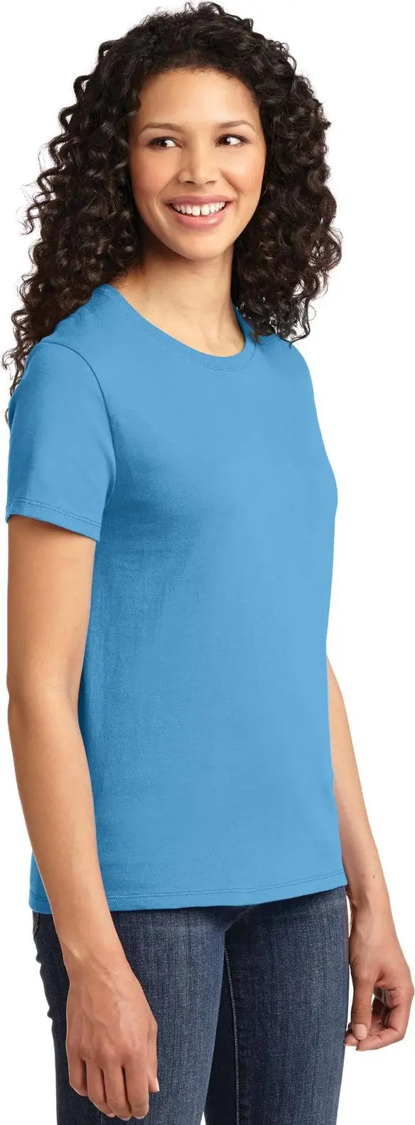 Port & Company Lpc61 co Women’s Essential Tee - Aquatic Blue