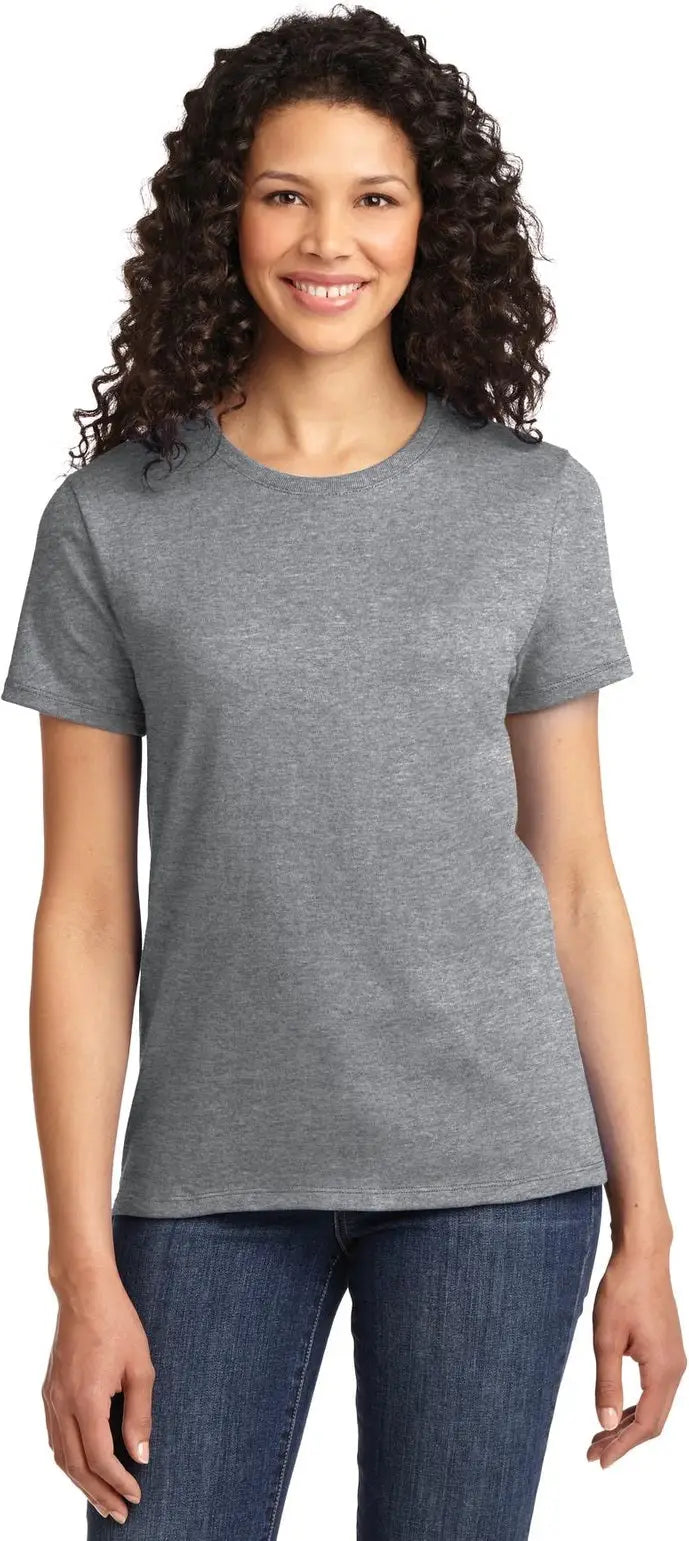 Port & Company Lpc61 co Women’s Essential Tee - Athletic Heather - Ladies Xs