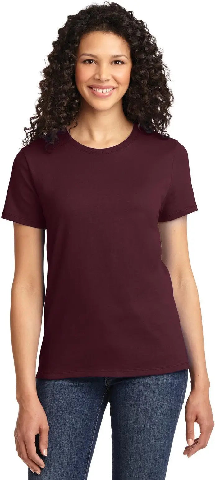 Port & Company Lpc61 co Women’s Essential Tee - Athletic Maroon - Ladies Xs