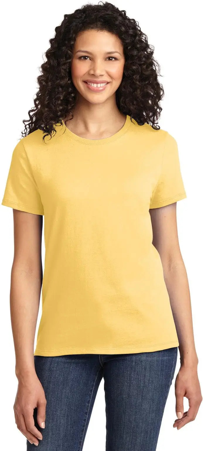 Port & Company Lpc61 co Women’s Essential Tee - Daffodil Yellow - Ladies Xs