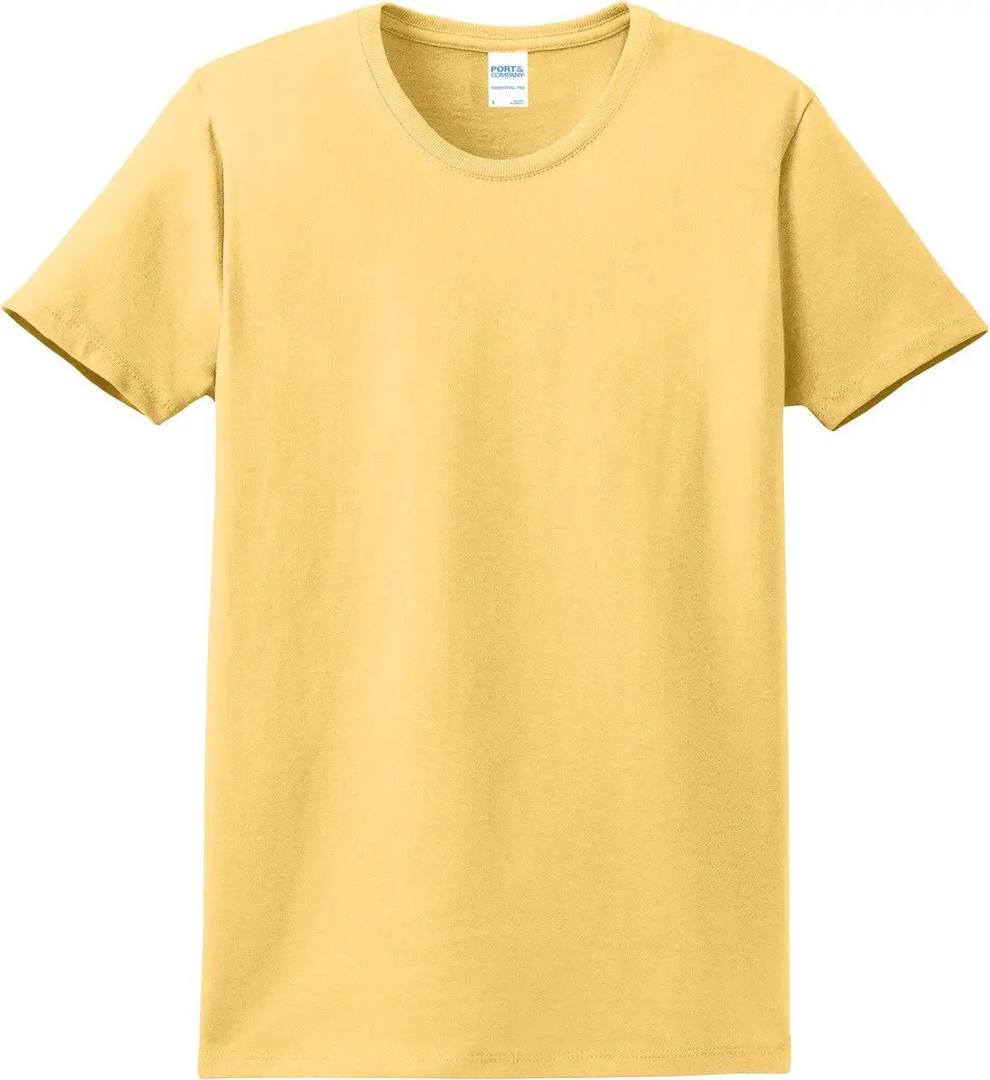 Port & Company Lpc61 co Women’s Essential Tee - Daffodil Yellow