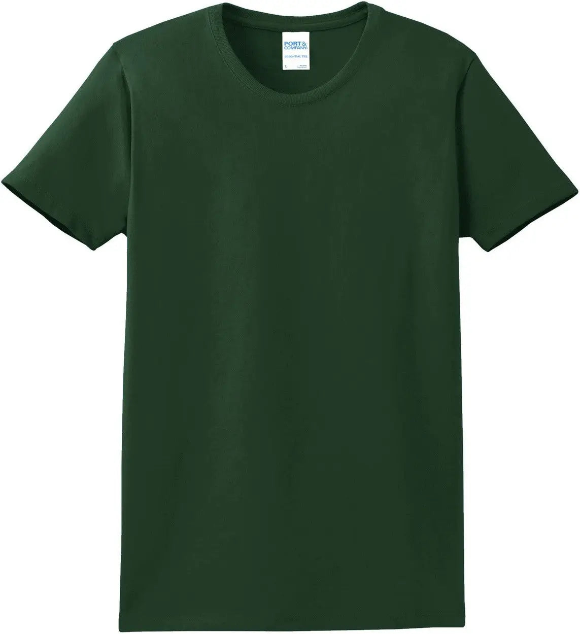Port & Company Lpc61 co Women’s Essential Tee - Dark Green