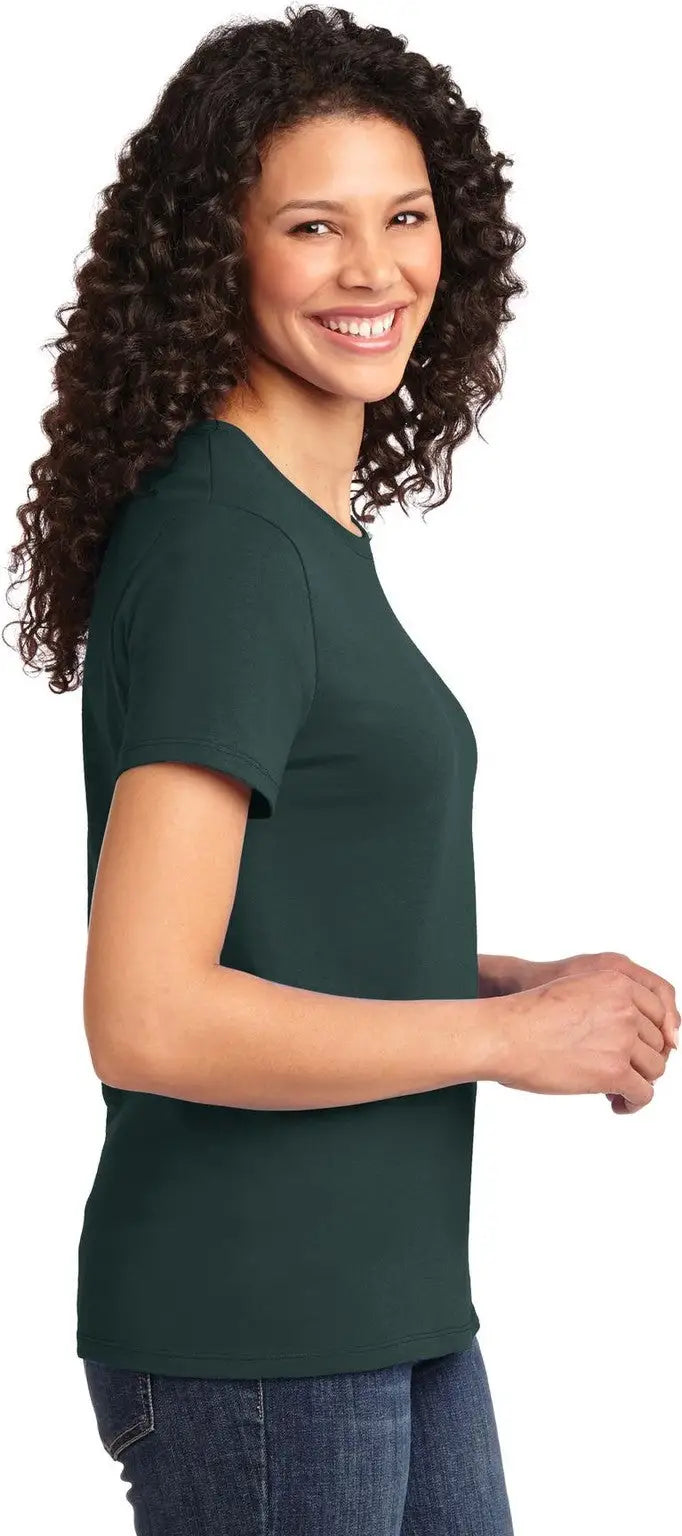 Port & Company Lpc61 co Women’s Essential Tee - Dark Green