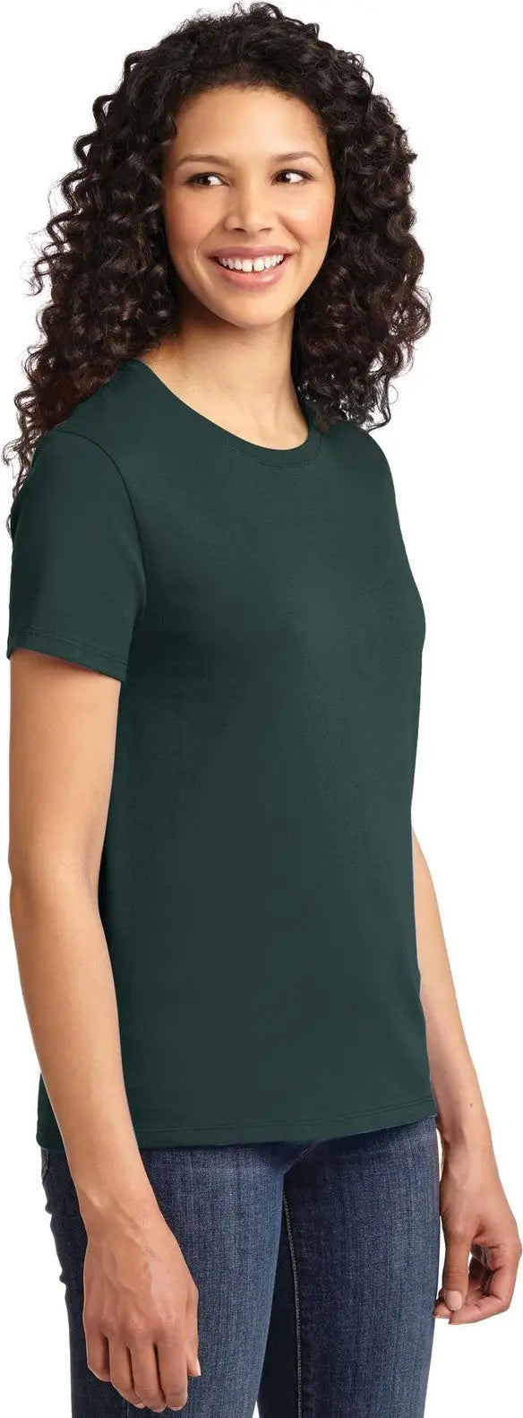 Port & Company Lpc61 co Women’s Essential Tee - Dark Green