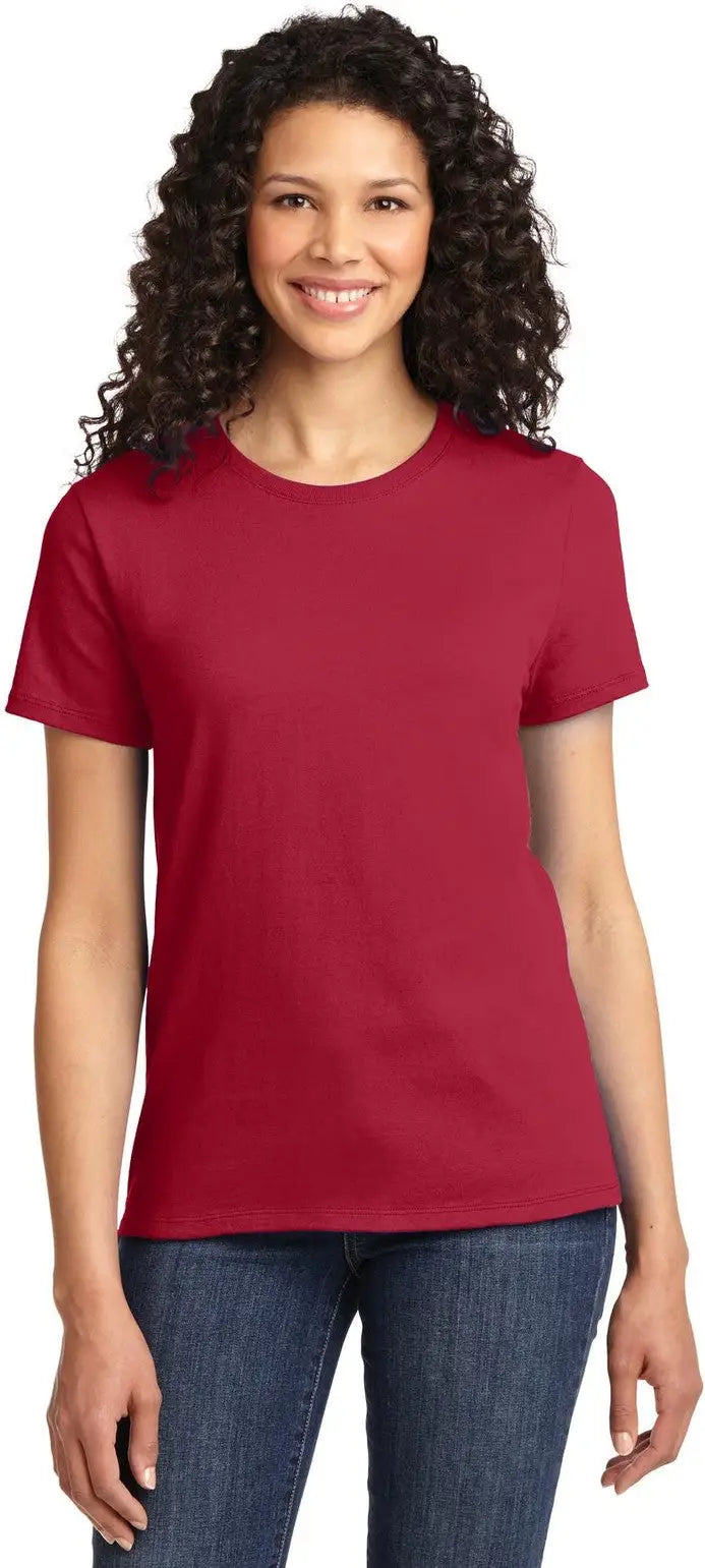 Port & Company Lpc61 co Women’s Essential Tee - Red - Ladies Xs