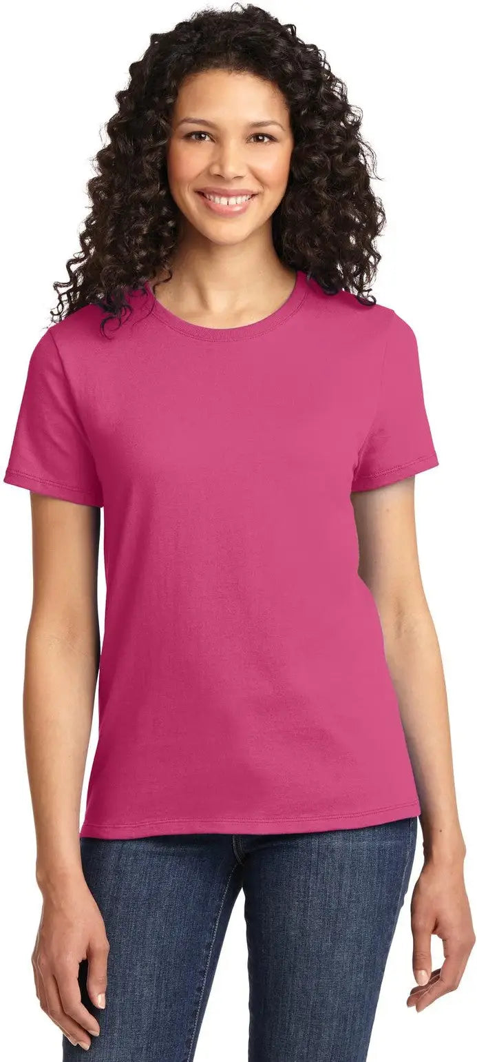 Port & Company Lpc61 co Women’s Essential Tee - Sangria - Ladies Xs