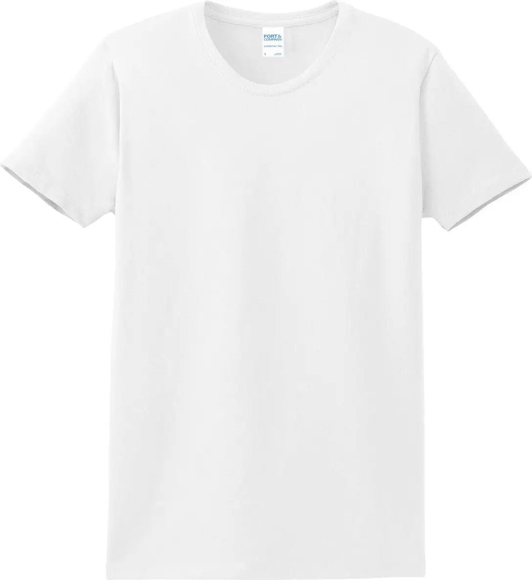 Port & Company Lpc61 co Women’s Essential Tee - White