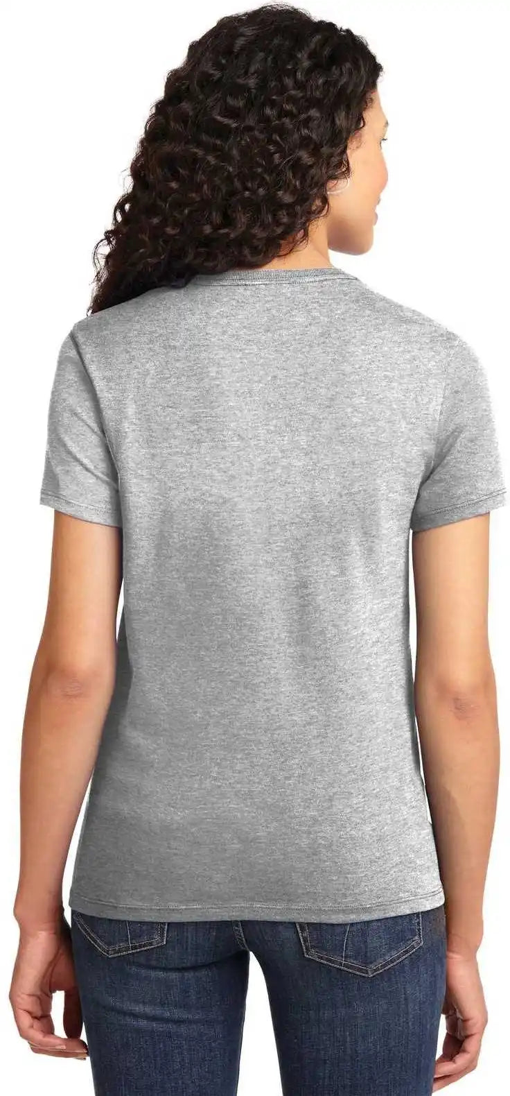 Port & Company Lpc61 Ladies Essential Tee - Ash