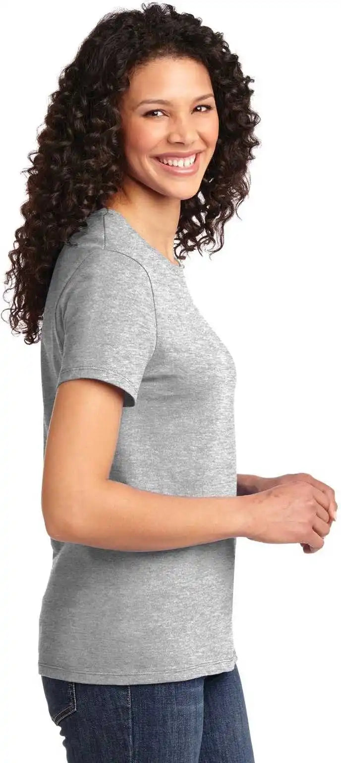 Port &amp; Company Lpc61 Ladies Essential Tee - Ash