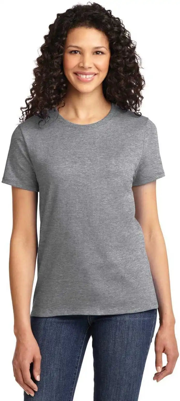 Port &amp; Company Lpc61 Ladies Essential Tee Athletic Heather