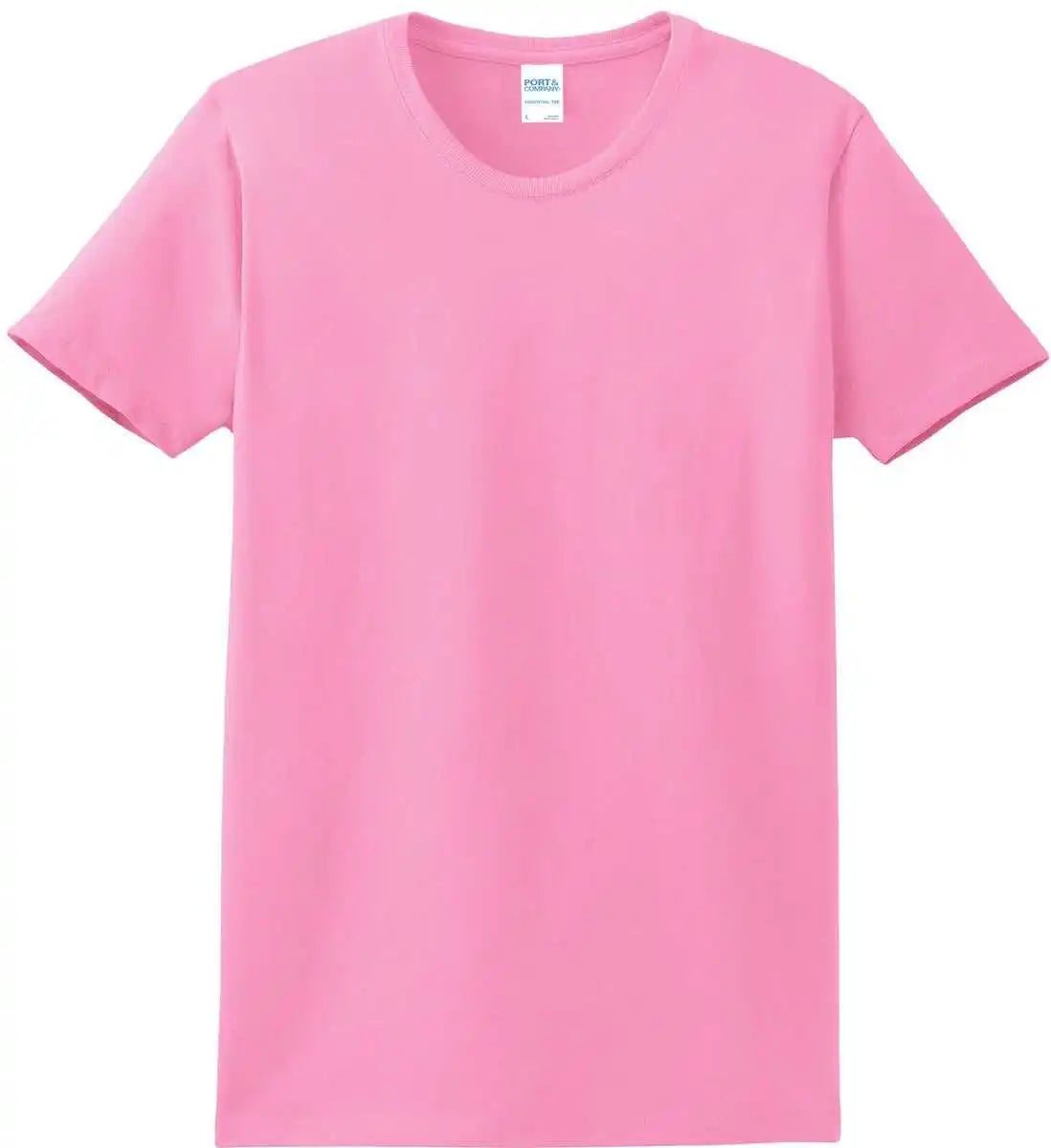 Port &amp; Company Lpc61 Ladies Essential Tee Candy Pink