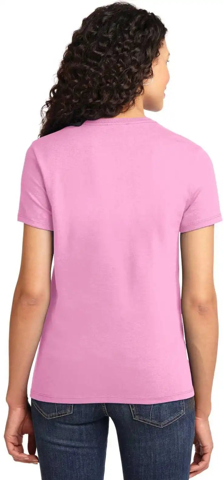 Port &amp; Company Lpc61 Ladies Essential Tee Candy Pink