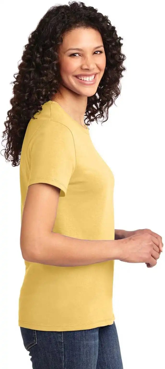 Port &amp; Company Lpc61 Ladies Essential Tee - Daffodil Yellow