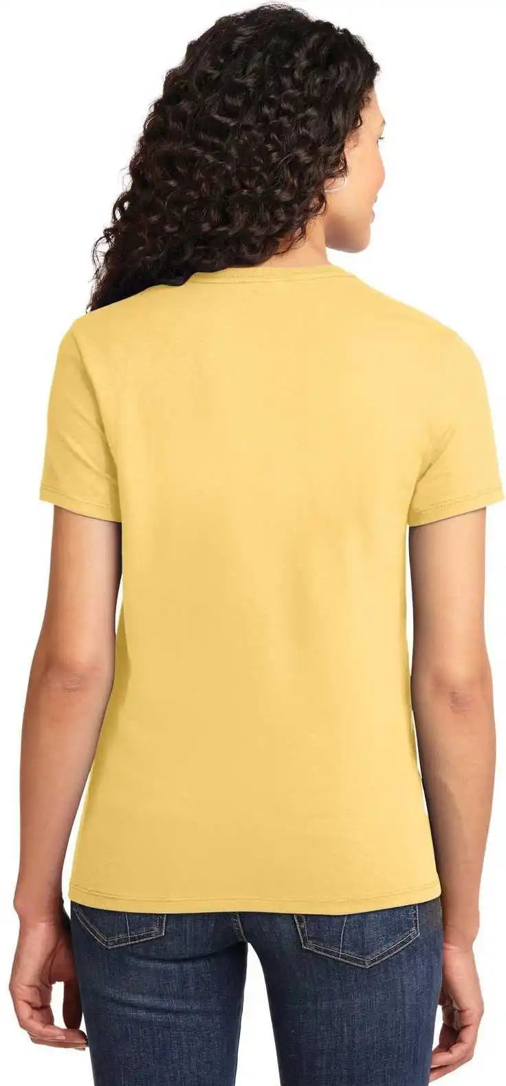 Port &amp; Company Lpc61 Ladies Essential Tee - Daffodil Yellow