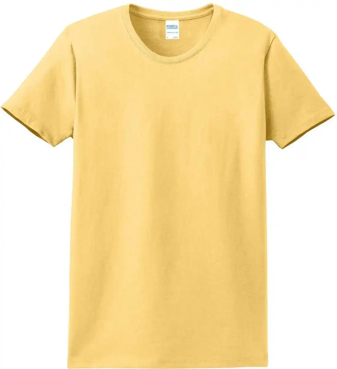 Port &amp; Company Lpc61 Ladies Essential Tee - Daffodil Yellow